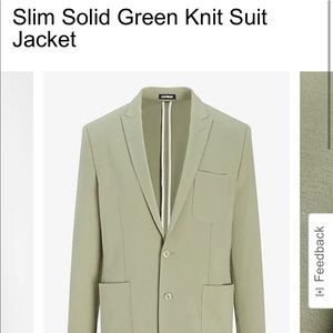 Solid Green Men’s Suit
